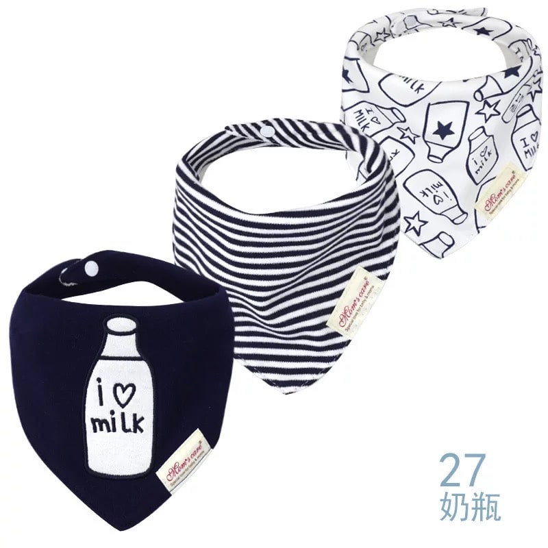 پیشبند و دستمال گردن نوزادی love milk
