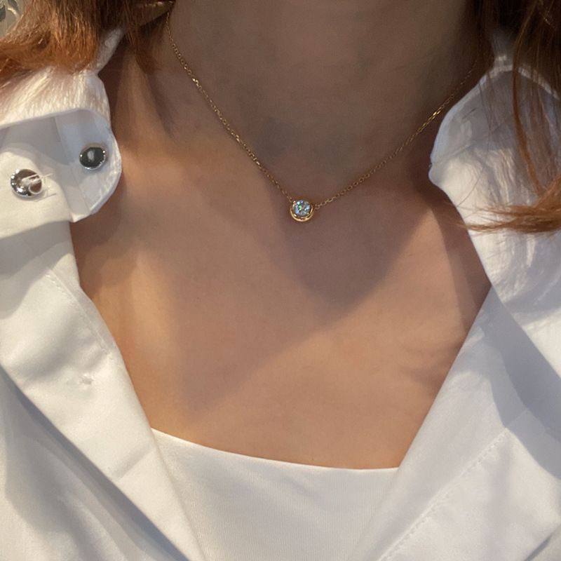 گردنبند و آویز ژوپینگ طرح نگین